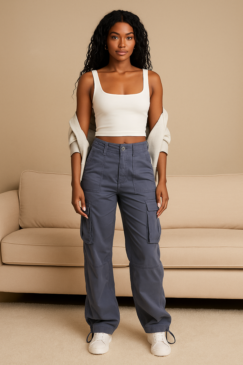 Adjustable Cargo Pants - 2nd item +50% OFF