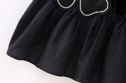 Women's European And American Style Flower Decoration Short Camisole Top