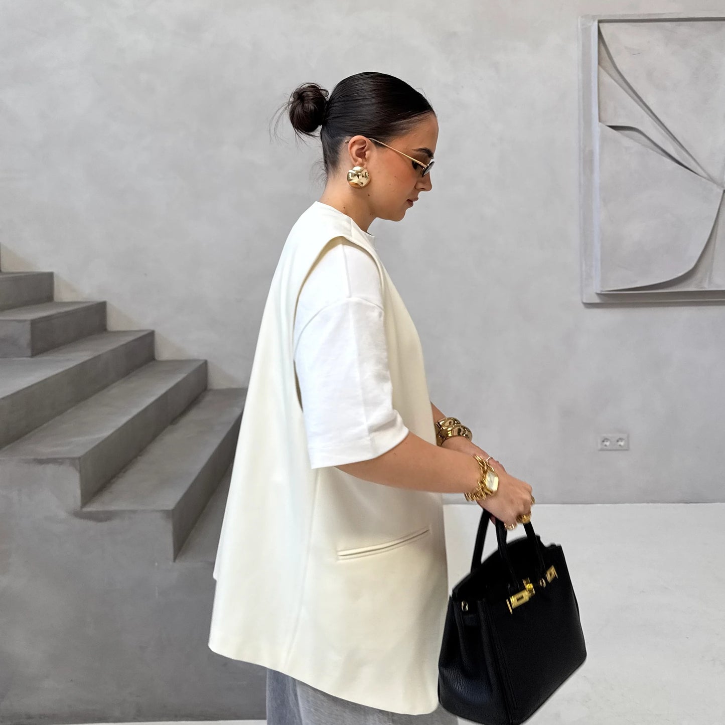 The Office Edit - Sleeveless Jacket